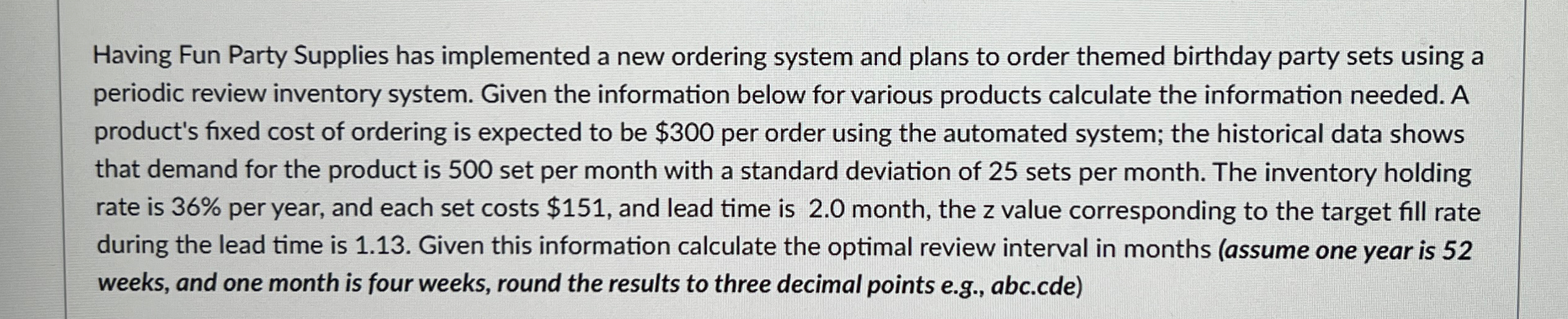  Having Fun Party Supplies has implemented a new ordering system and