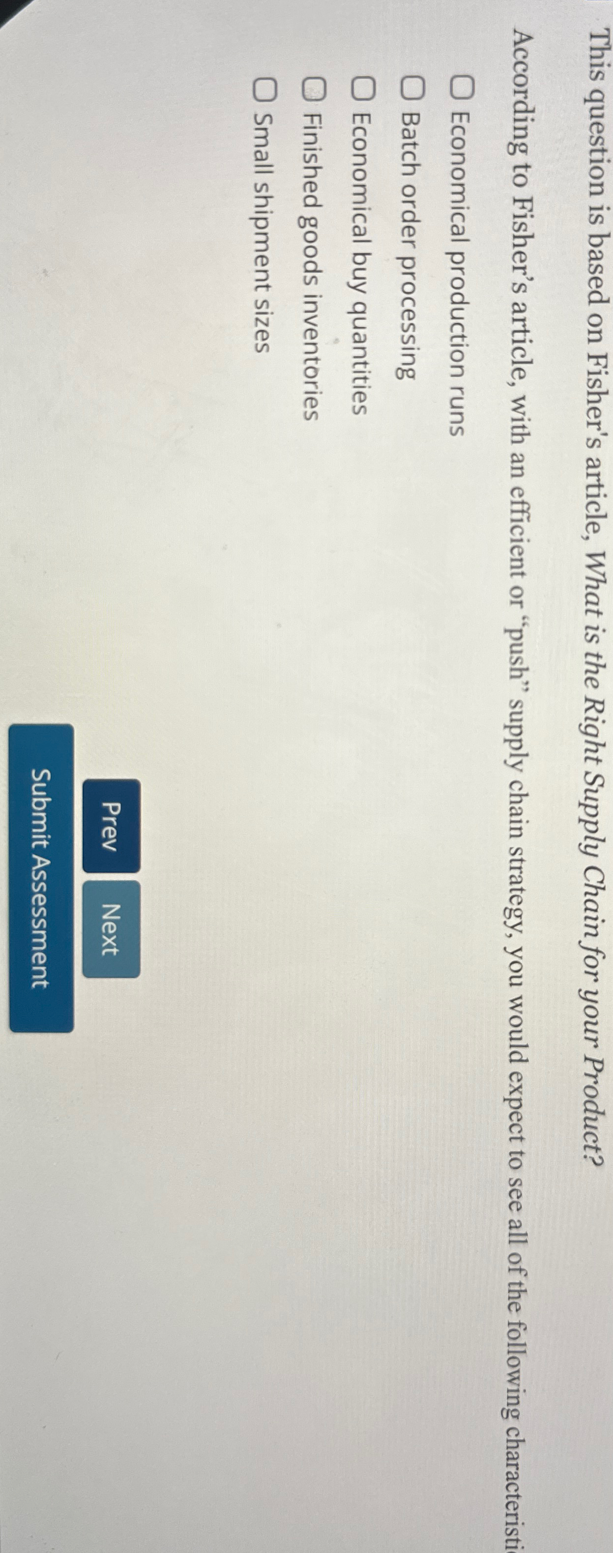  This question is based on Fisher's article, What is the Right
