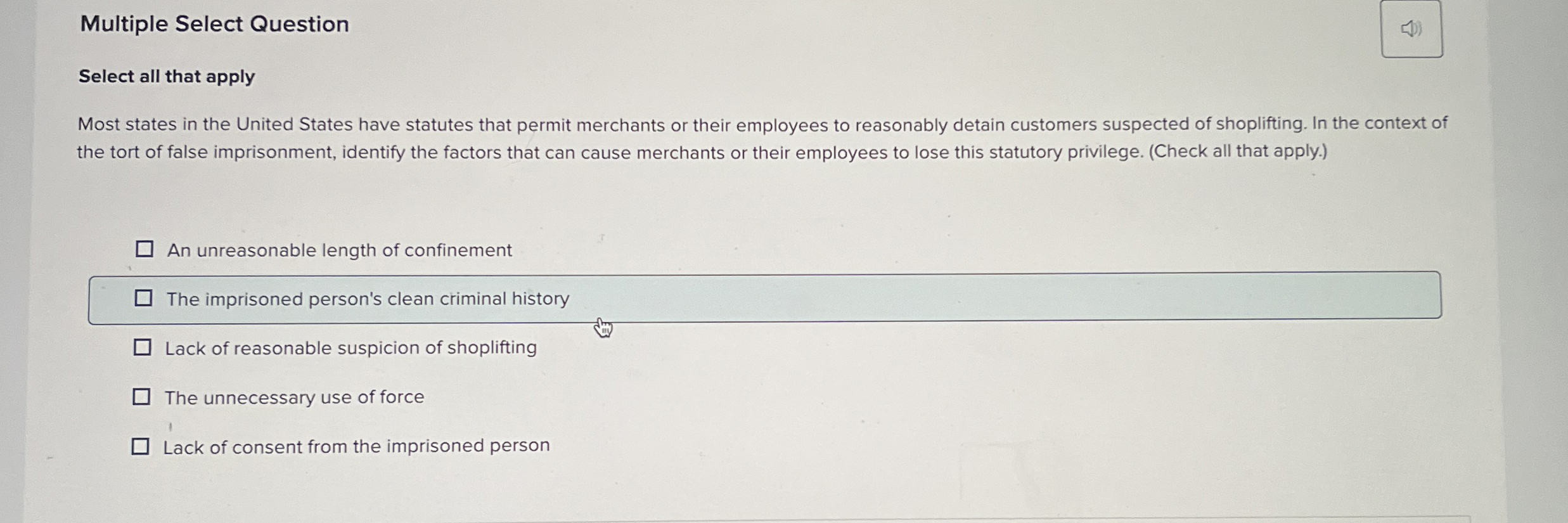  Multiple Select Question Select all that apply Most states in the