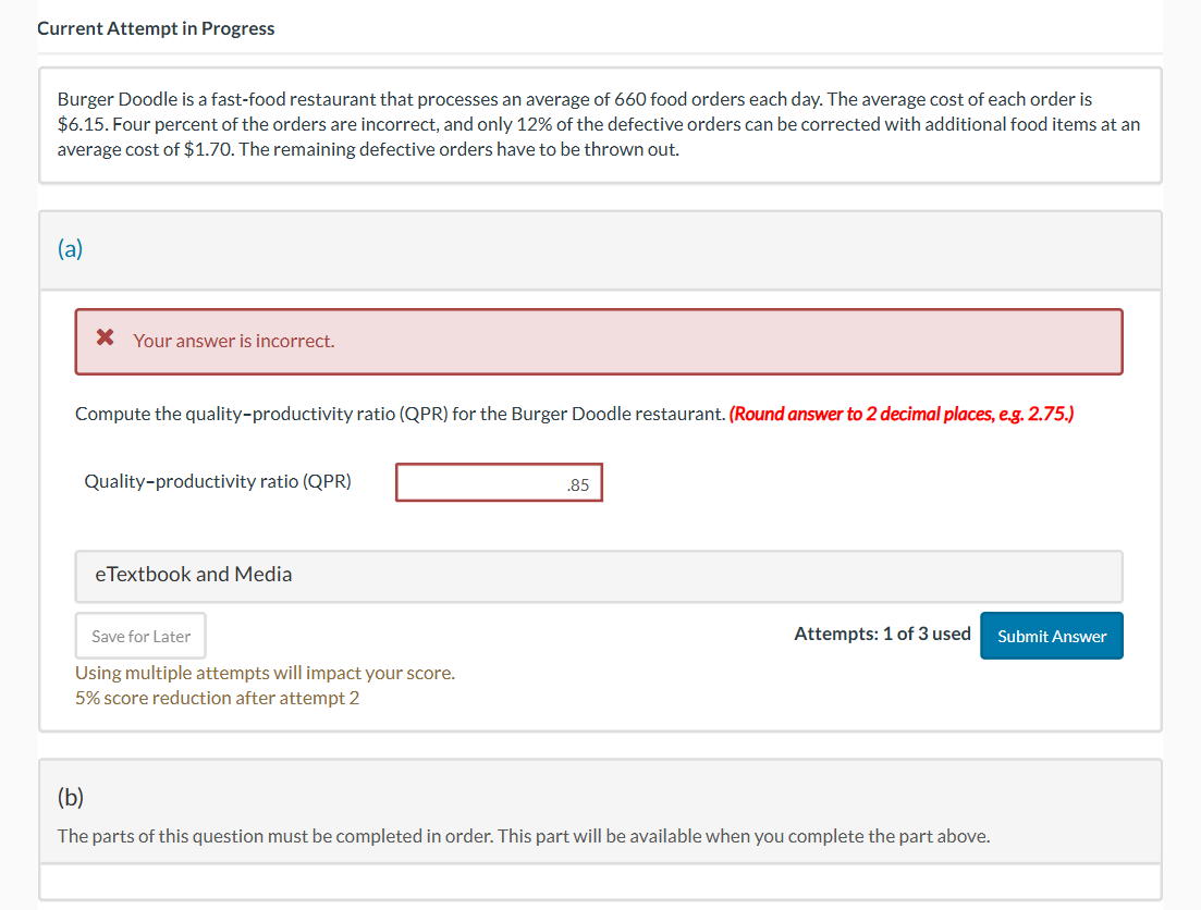  Current Attempt in Progress Burger Doodle is a fast-food restaurant that