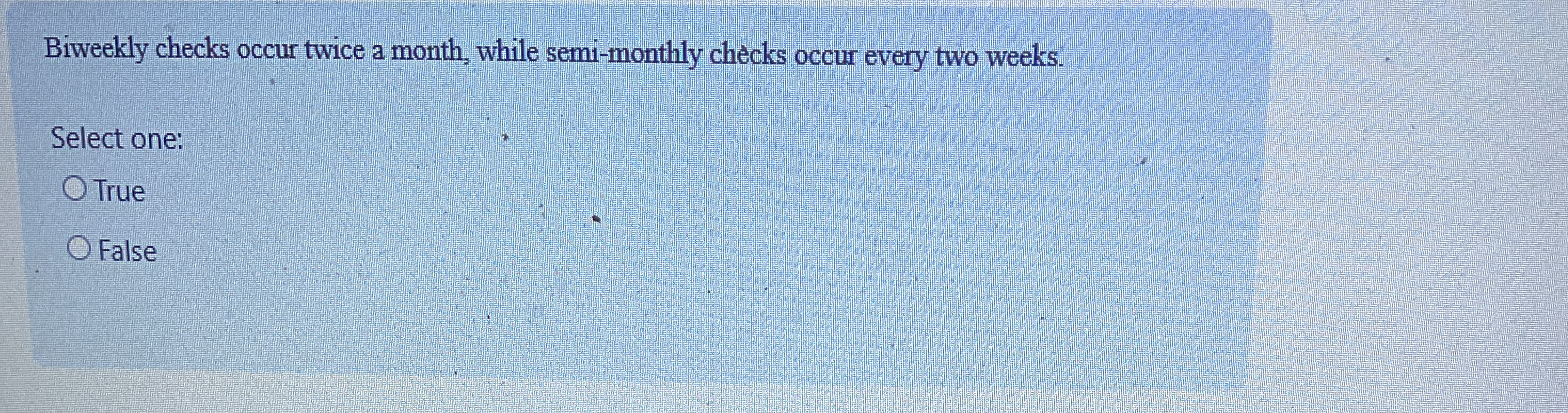  Biweekly checks occur twice a month, while semi-monthly checks occur every