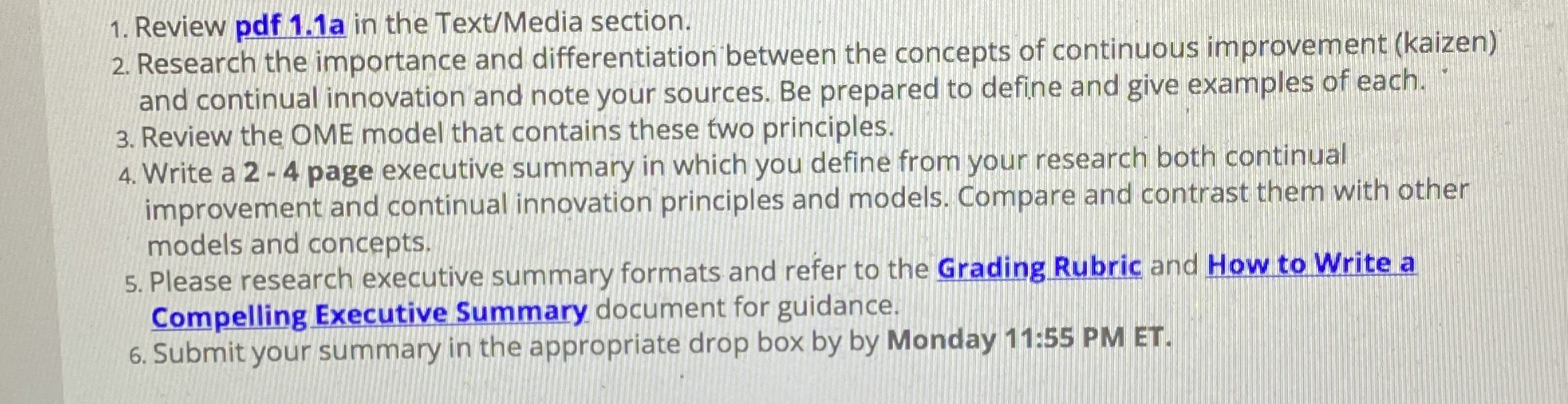  Review pdf 1.1a in the Text/Media section. Research the importance and