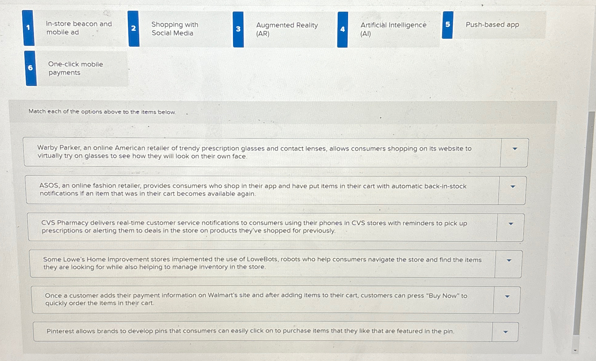  In-store beacon and mobile ad Shopping with Augmented Reality Artificial Intelligence
