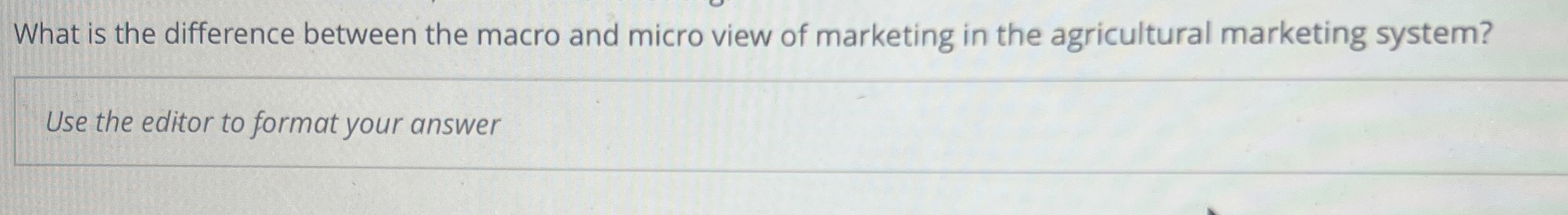  What is the difference between the macro and micro view of