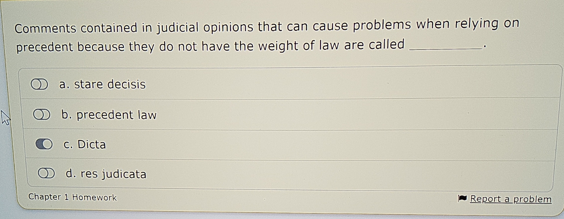  Comments contained in judicial opinions that can cause problems when relying