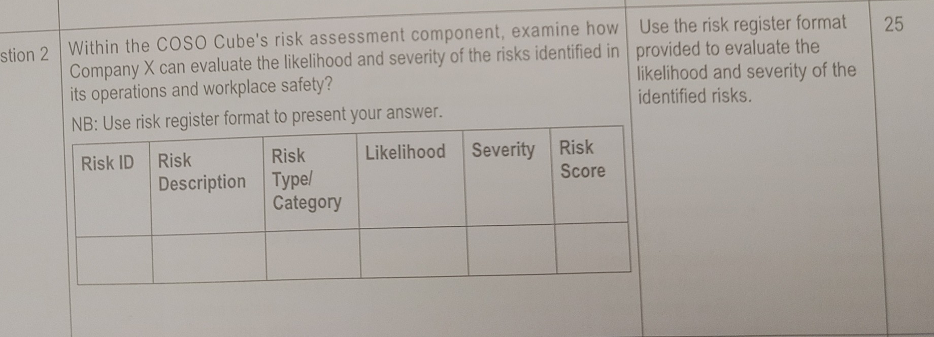 Please include bibliography and referencing for attached question 2. Question 2
