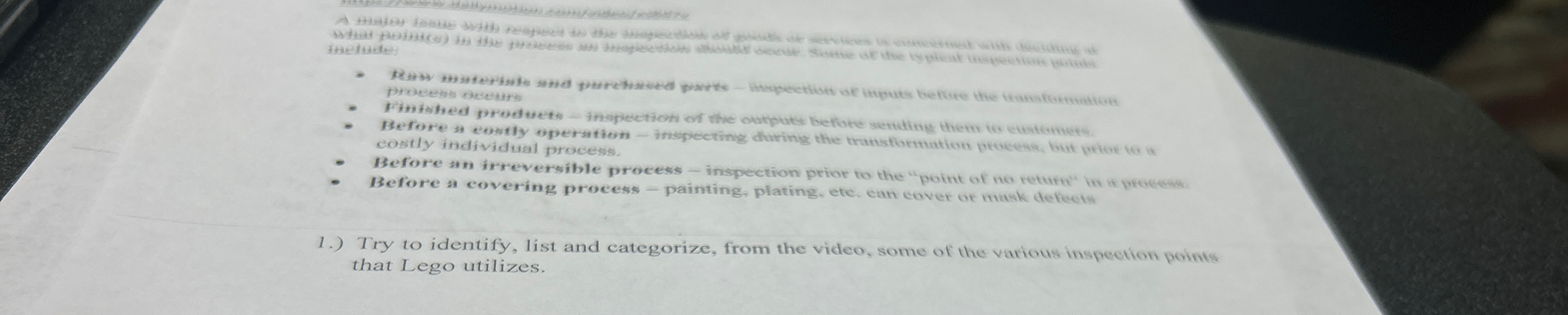  thacebes oceurs costly individual process. Before a covering process - painting,