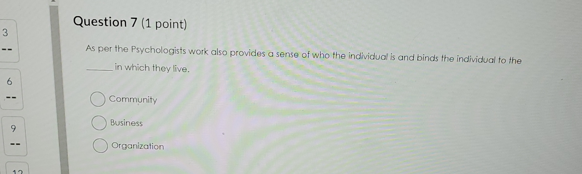  Business Organization 