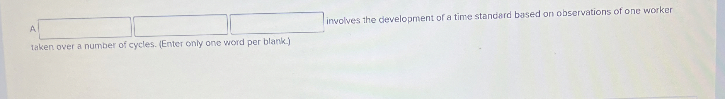  A involves the development of a time standard based on observations