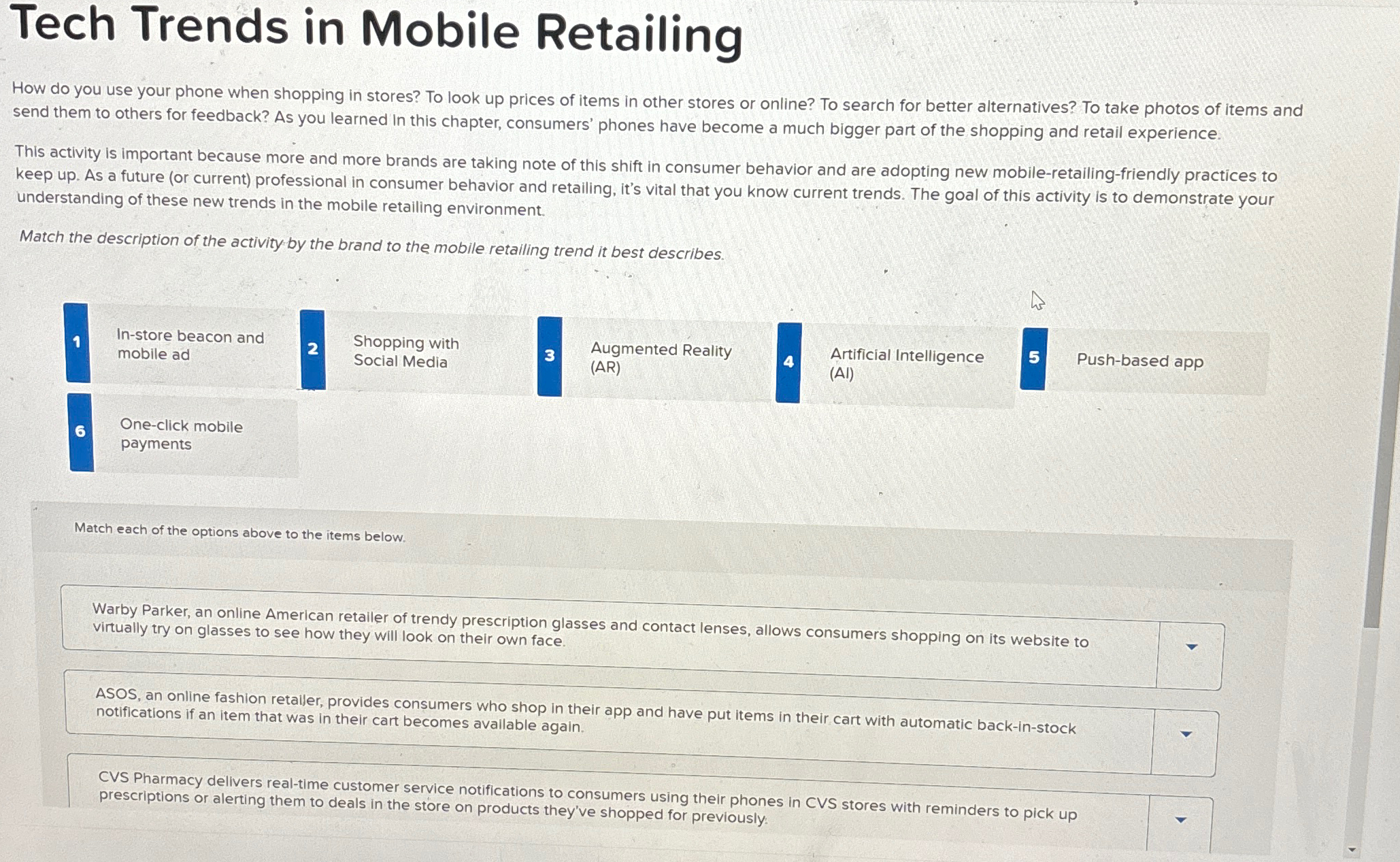  Tech Trends in Mobile Retailing How do you use your phone