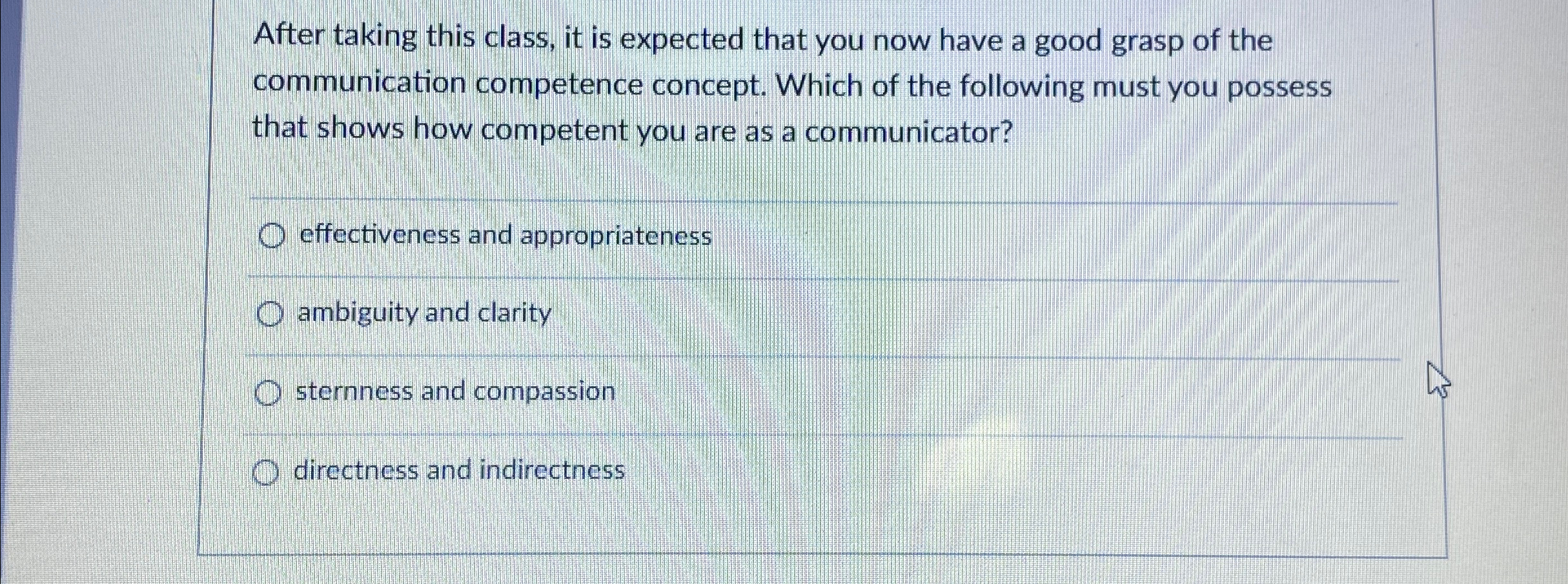  After taking this class, it is expected that you now have
