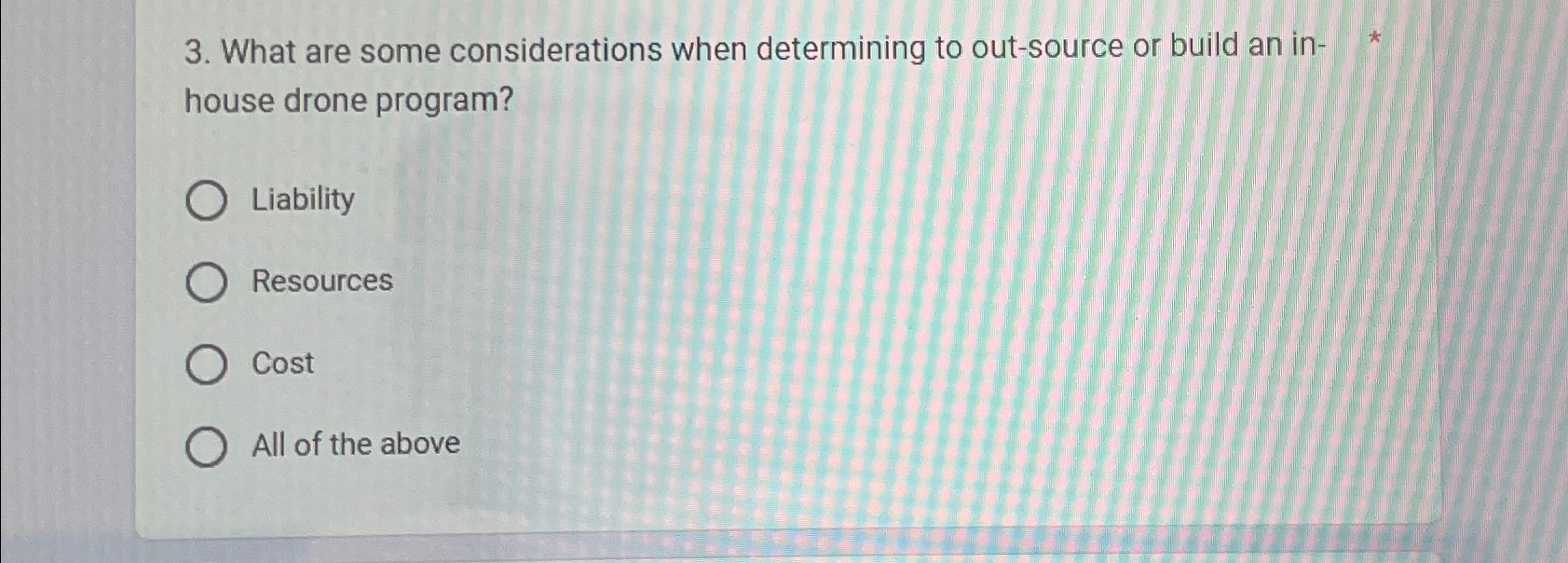  What are some considerations when determining to out-source or build an