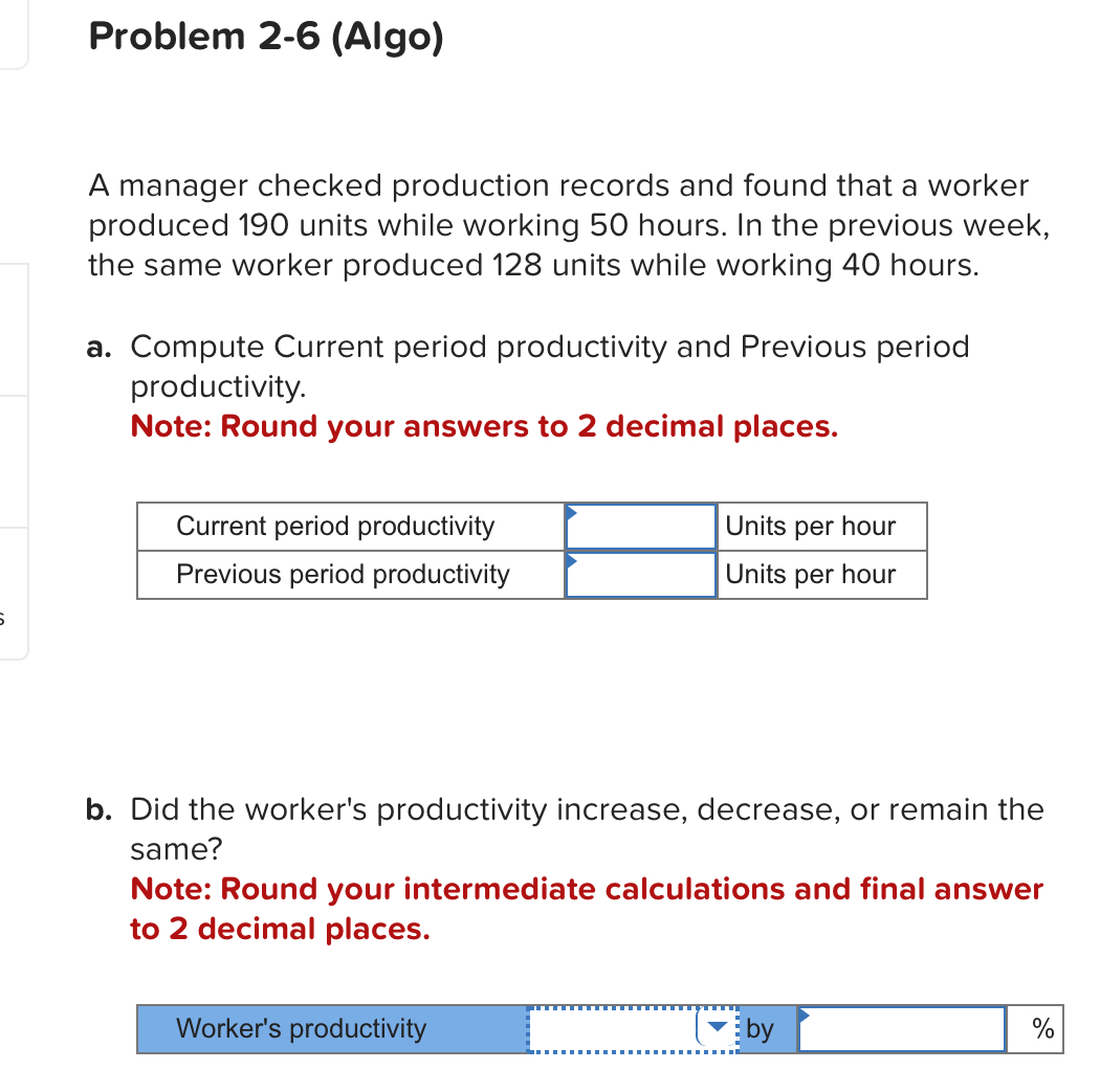  manager checked production records and found that a worker produced 190