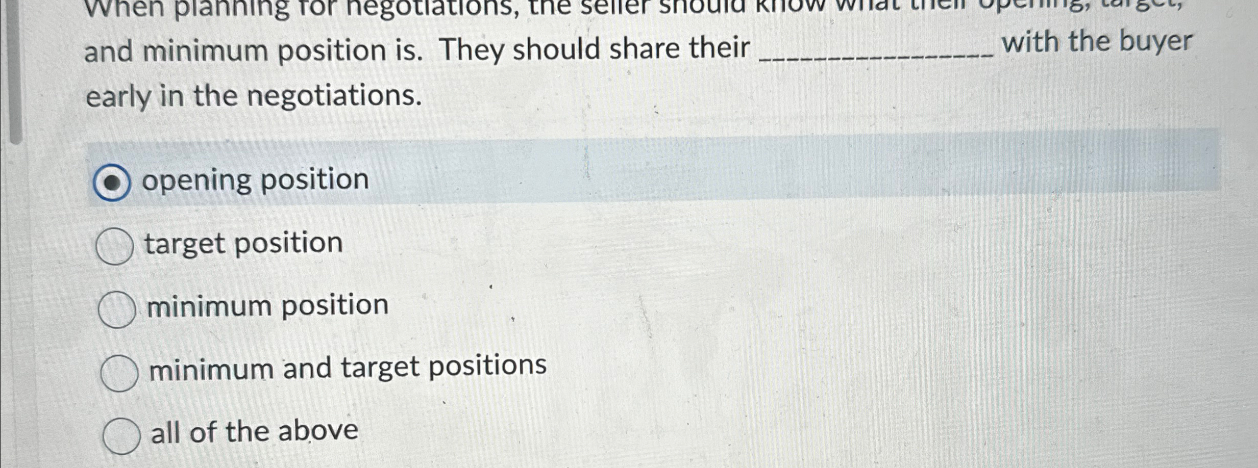  and minimum position is. They should share their with the buyer