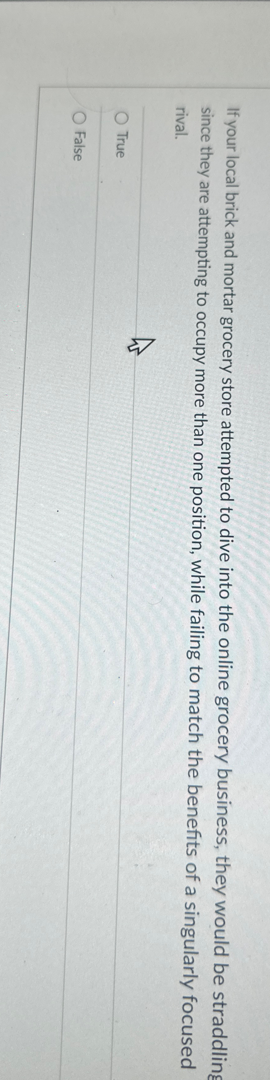  If your local brick and mortar grocery store attempted to dive