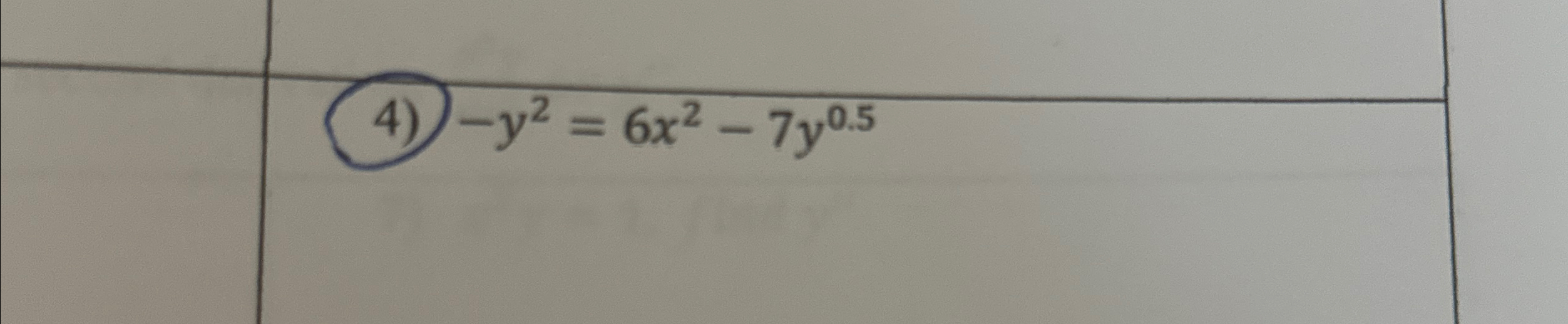  -y2=6x2-7y0.5 