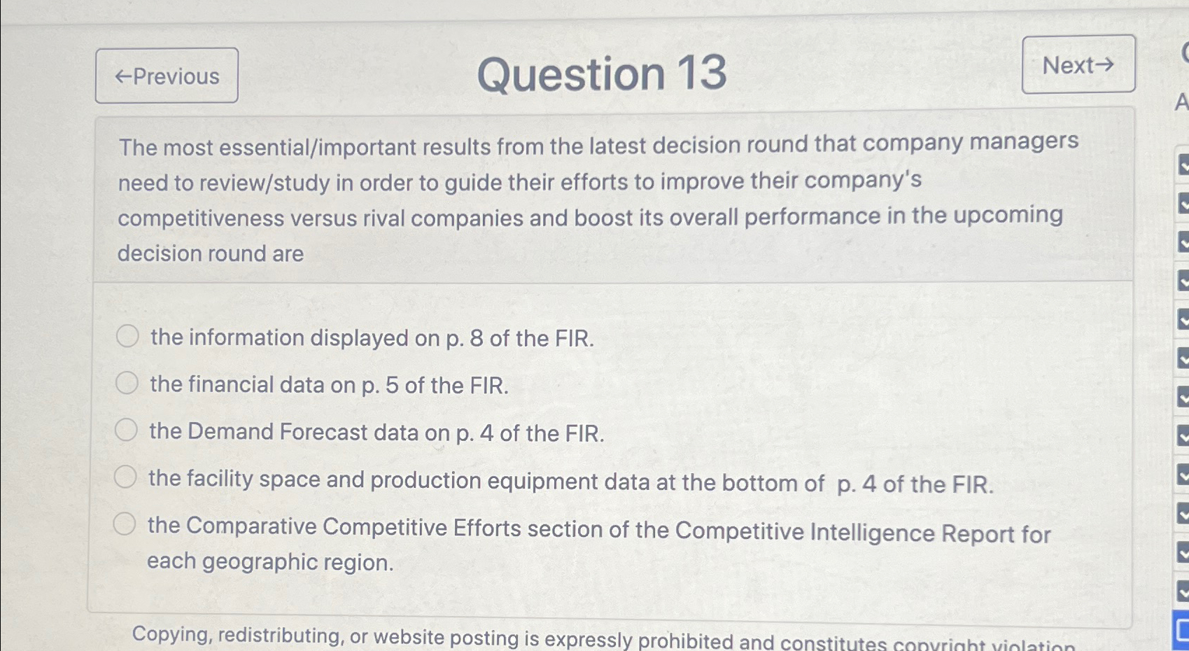  larr Previous Question 13 Next The most essential/important results from the
