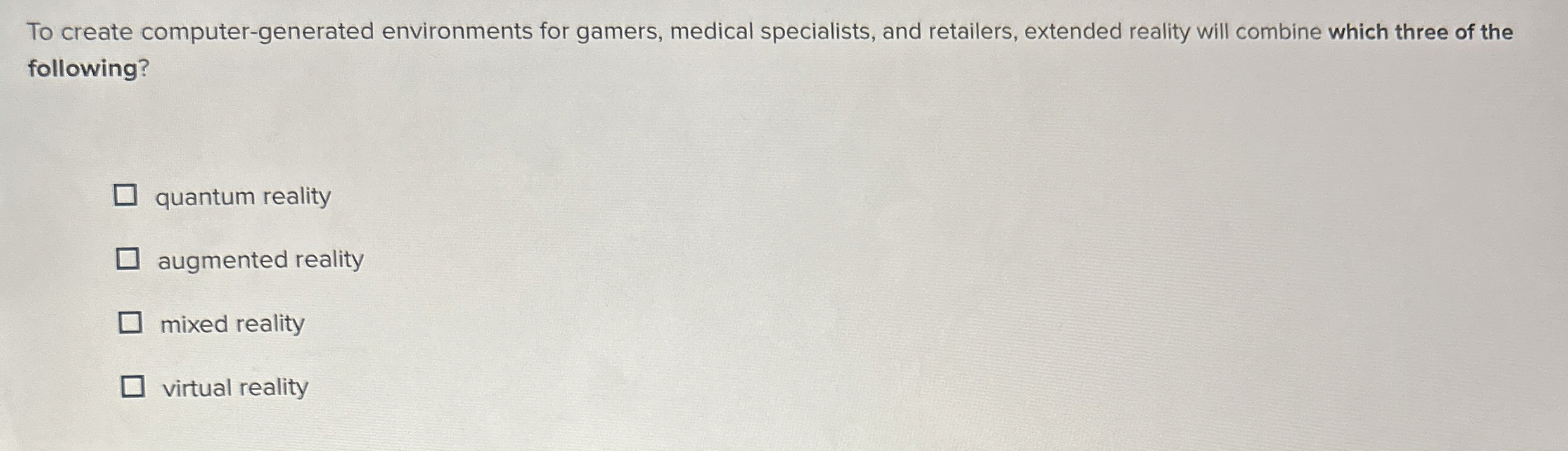  To create computer-generated environments for gamers, medical specialists, and retailers, extended