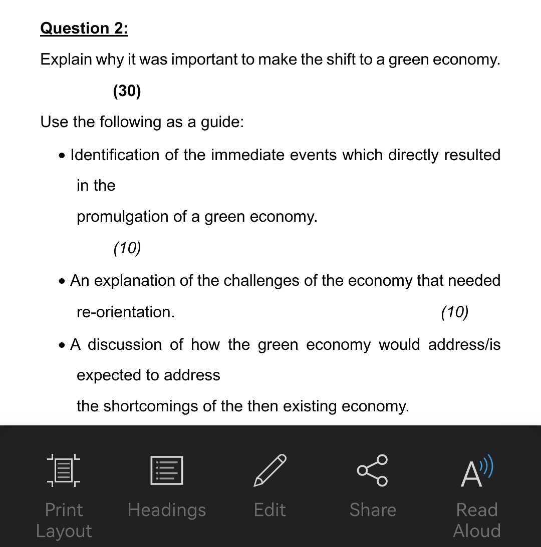  Print Layout Layout Edit Edit Headings Headings Share Share A'' Read