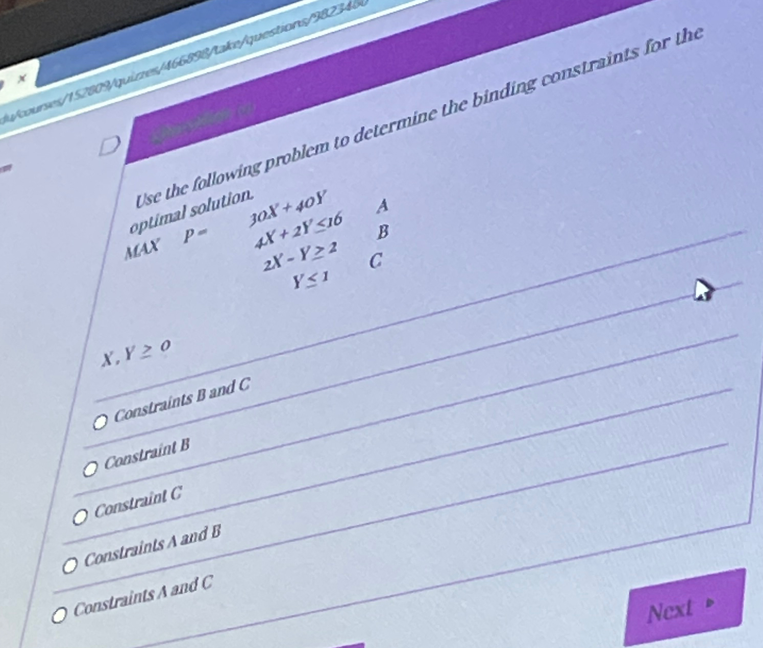  Use the following problem to determine the binding cans is ints