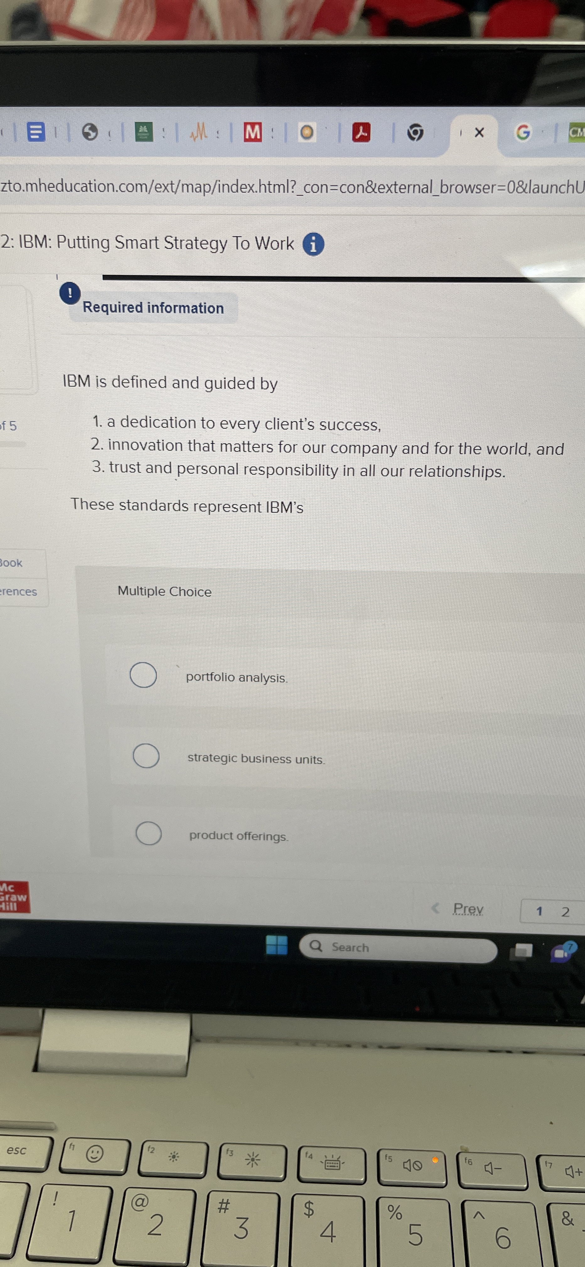  IBM is defined and guided by a dedication to every client's
