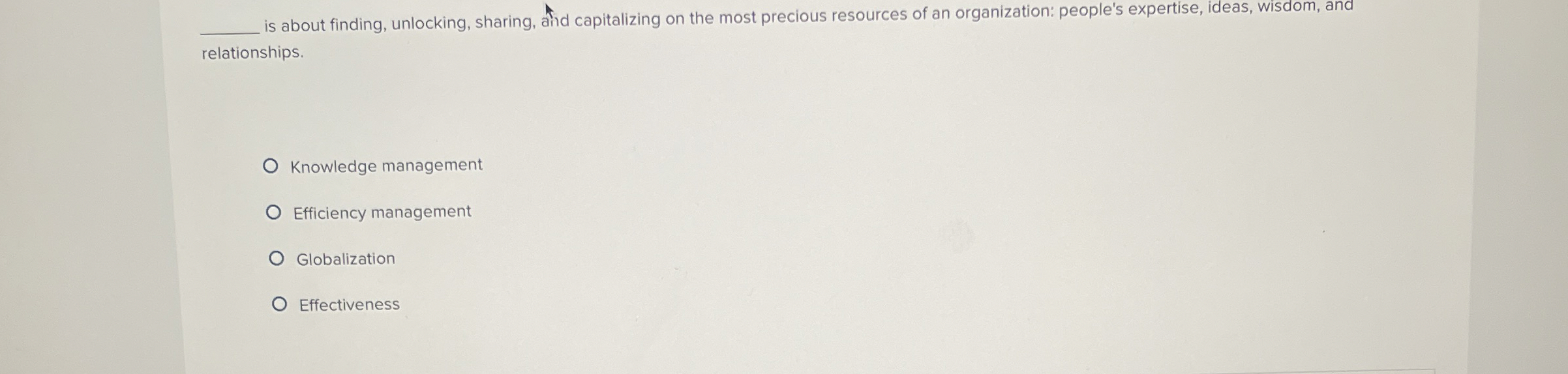  q, is about finding, unlocking, sharing, aid capitalizing on the most