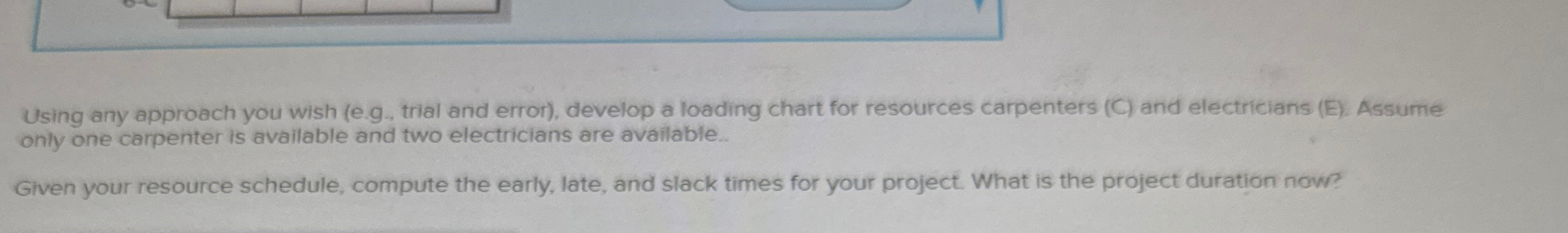  Using any approach you wish (e.g., trial and error), develop a
