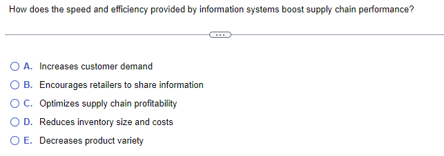  How does the speed and efficiency provided by information systems boost