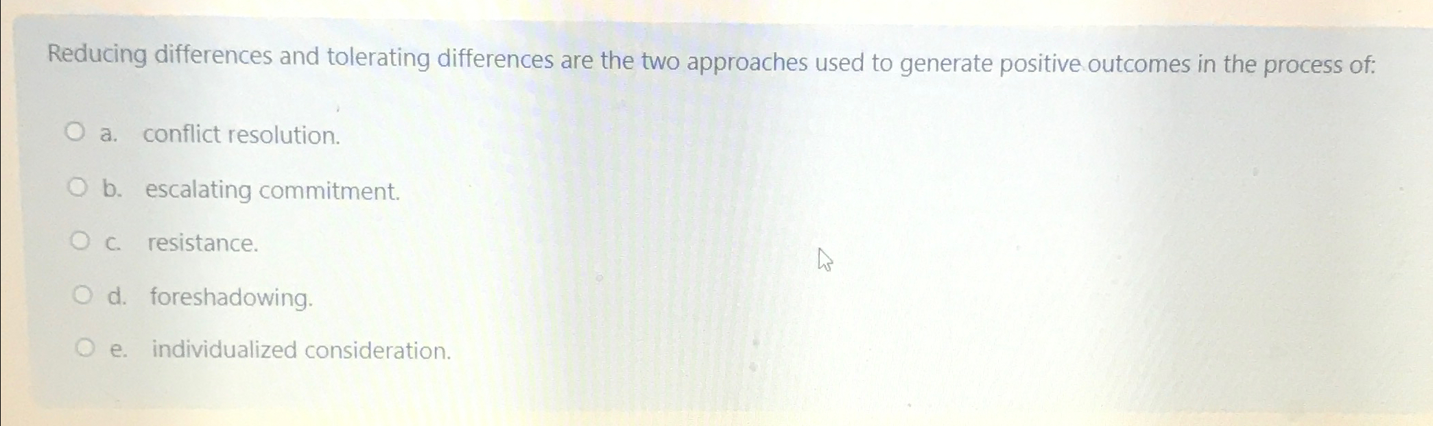  Reducing differences and tolerating differences are the two approaches used to
