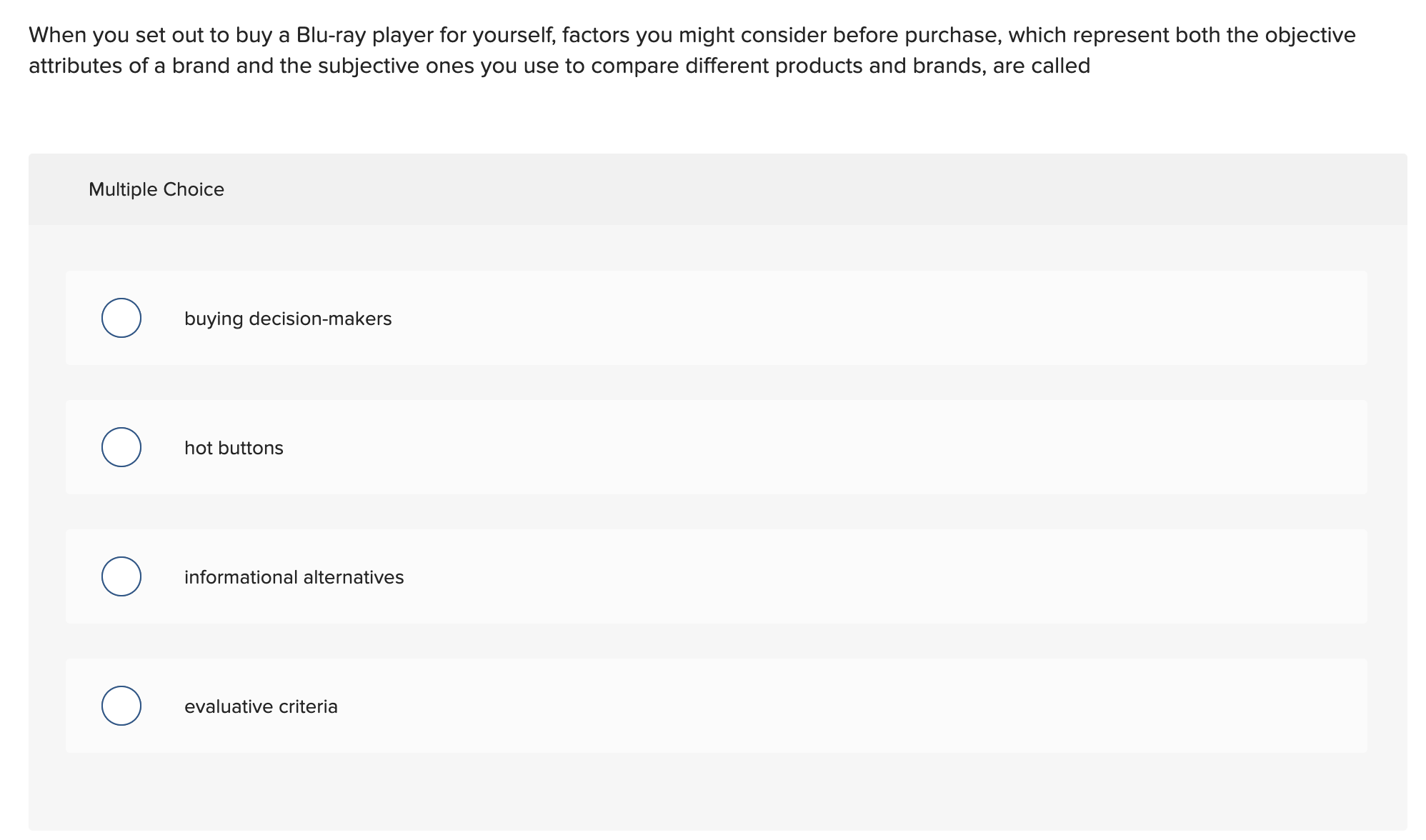  When you set out to buy a Blu-ray player for yourself,