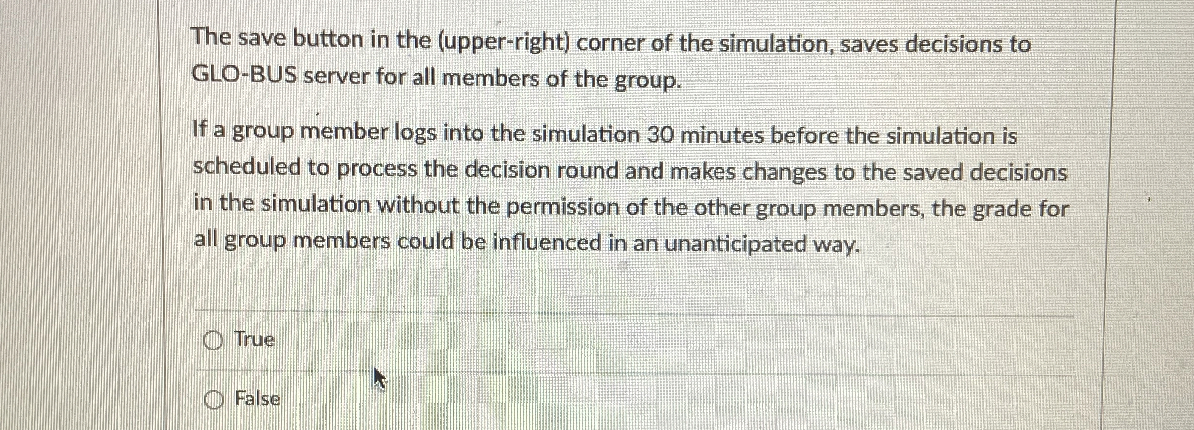  The save button in the (upper-right) corner of the simulation, saves