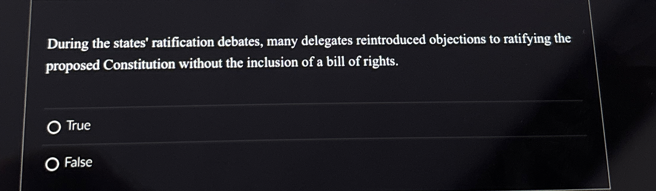  During the states' ratification debates, many delegates reintroduced objections to ratifying