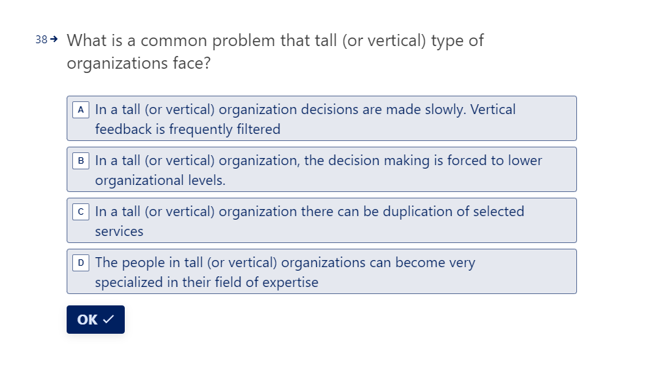  38 What is a common problem that tall (or vertical) type