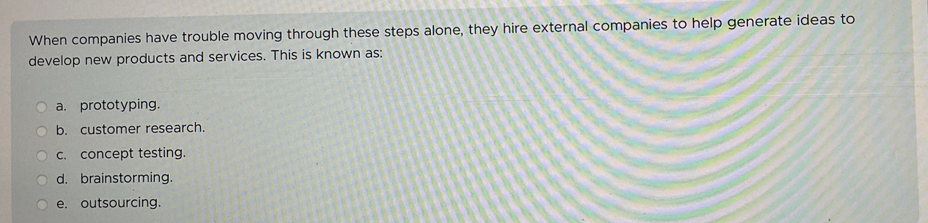  When companies have trouble moving through these steps alone, they hire
