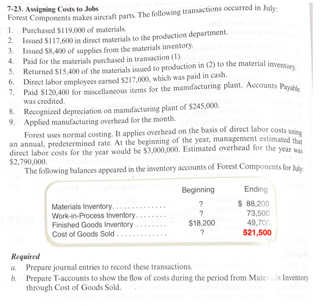 How do you calculate the beginning work in process inventory and the