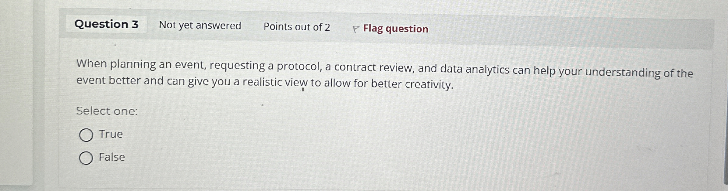  When planning an event, requesting a protocol, a contract review, and