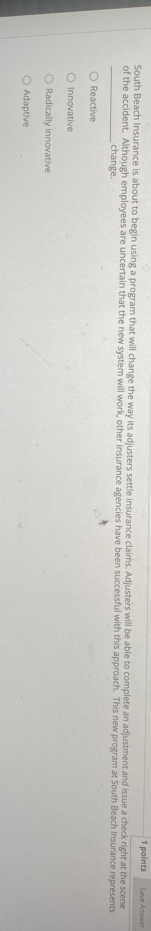  South Beach Insurance is about to begin using a program that