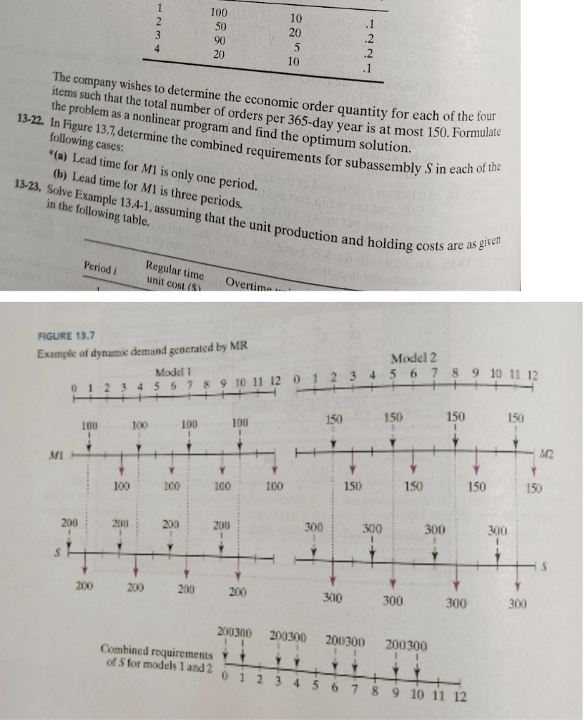  Problem 13-22! Figure 13-7 is attached! Thank you. 