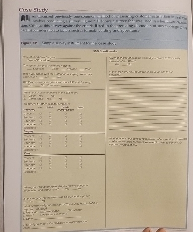  Cose Study earefal considaration bo factors such as format, warding. ard