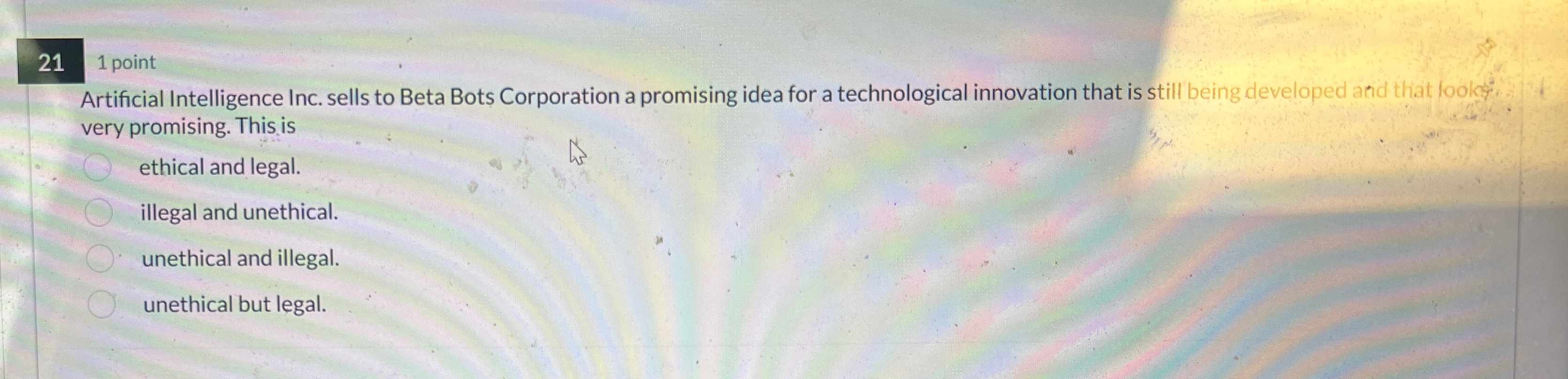  211 point Artificial Intelligence Inc. sells to Beta Bots Corporation a