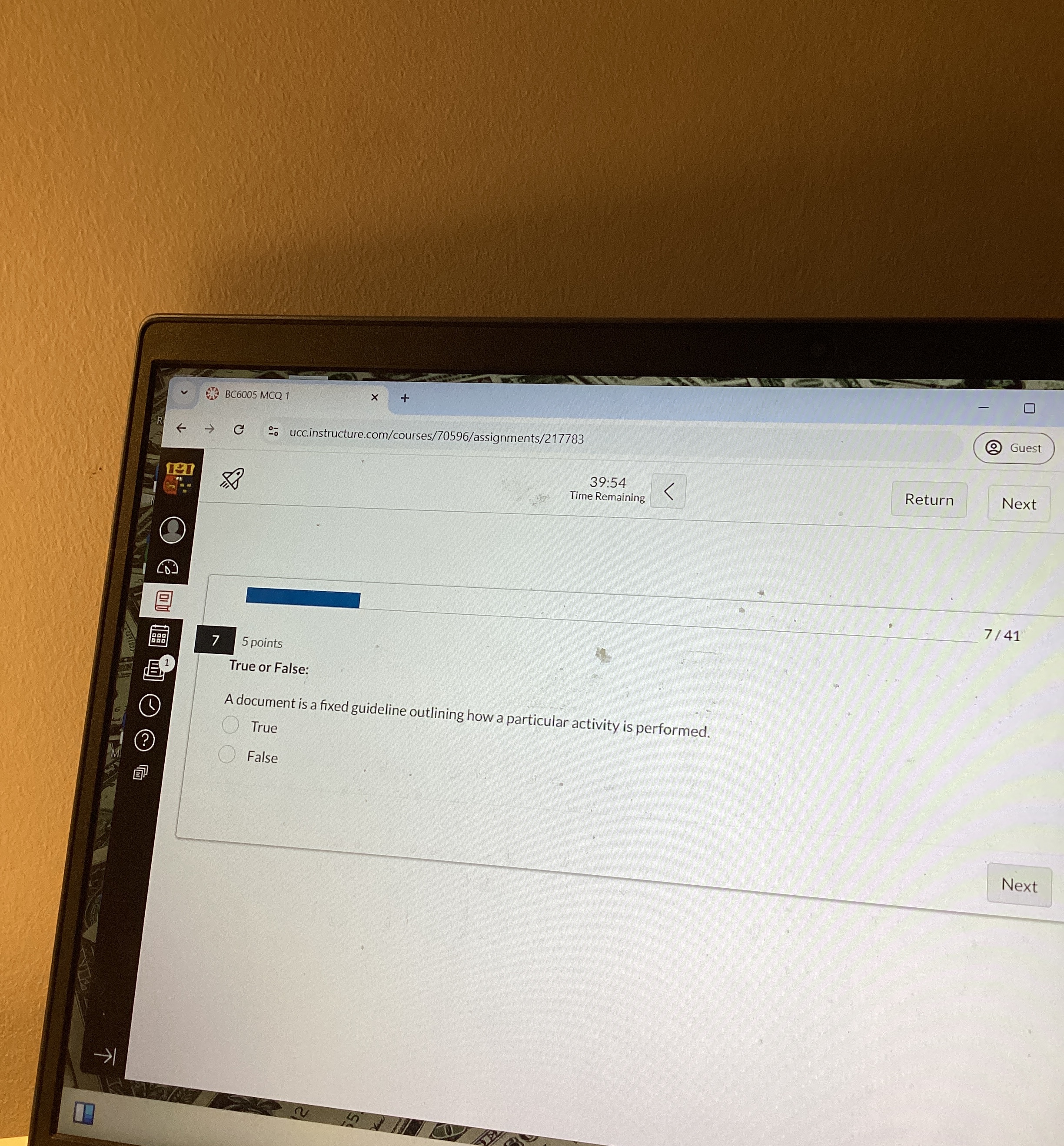  True or False: A document is a fixed guideline outlining how