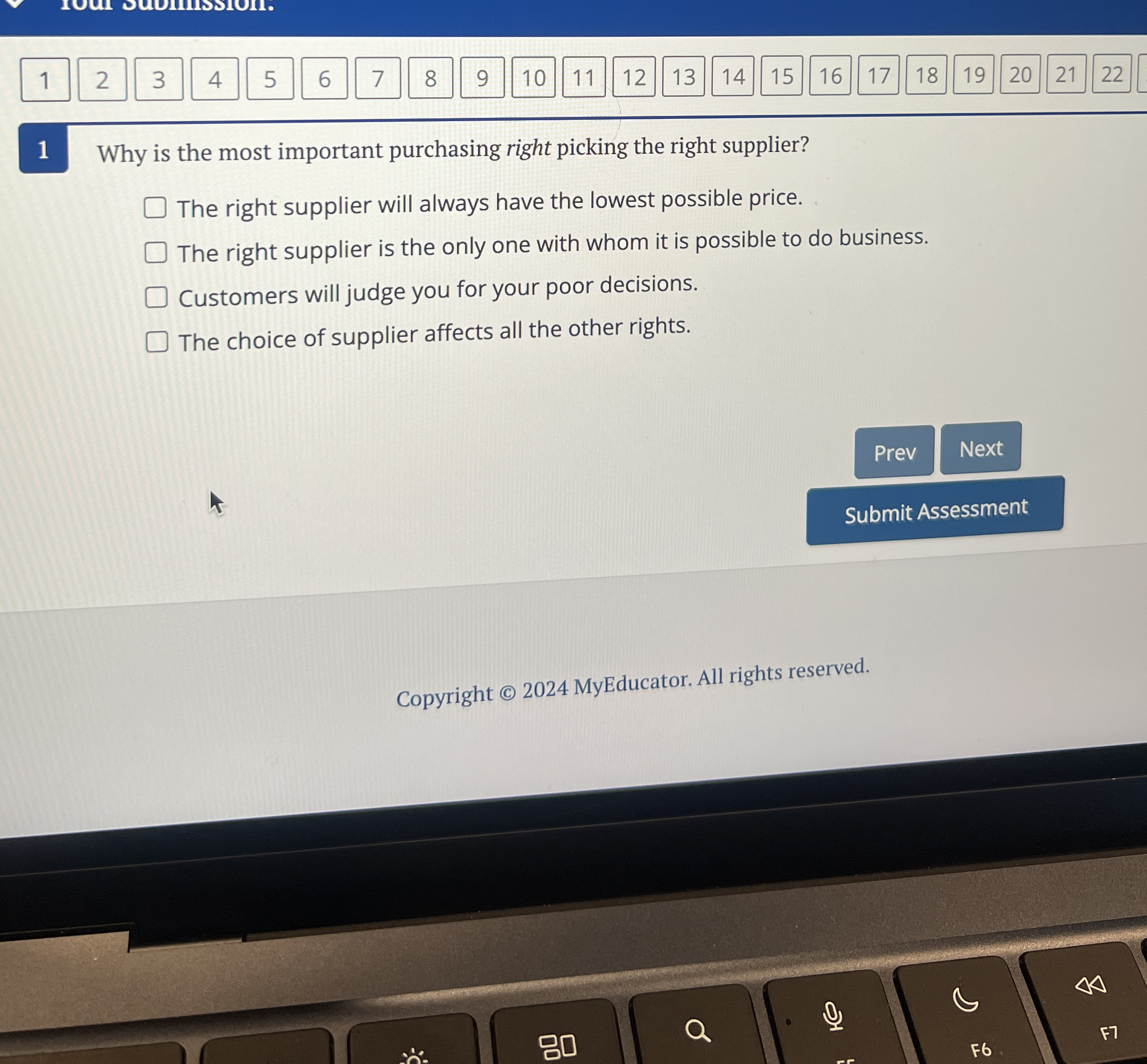  1 Why is the most important purchasing right picking the right