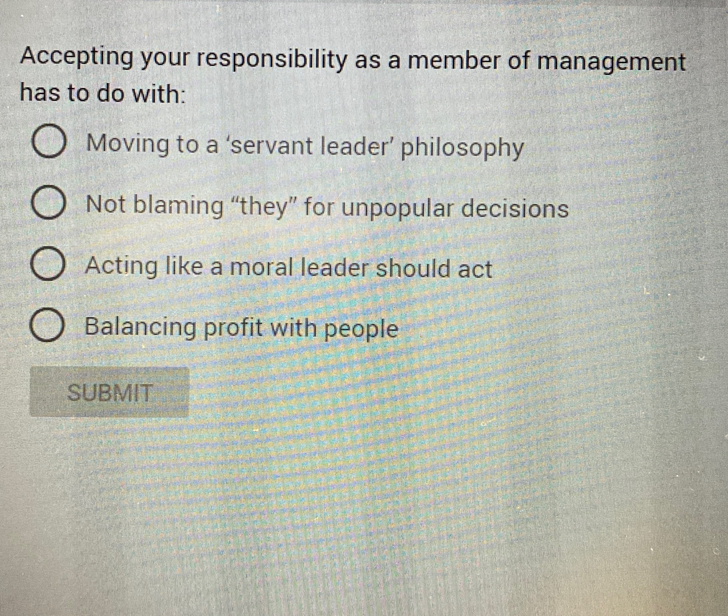  "Doing Good Work" means: Balancing effectiveness and ethical behavior Focusing on