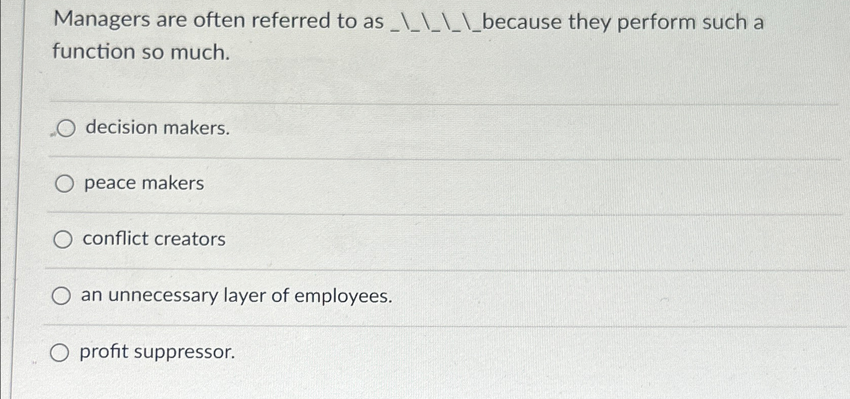  function so much. decision makers. peace makers conflict creators an unnecessary