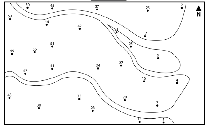  Build your own contour map. Use the elevation data to make