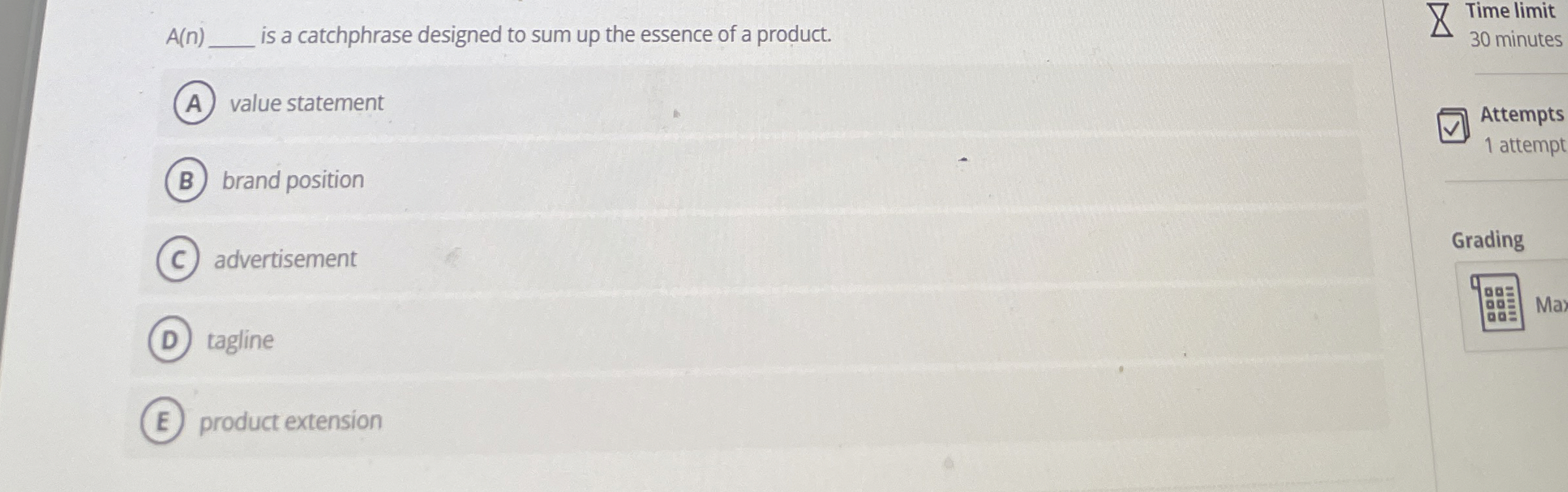  A(n) is a catchphrase designed to sum up the essence of