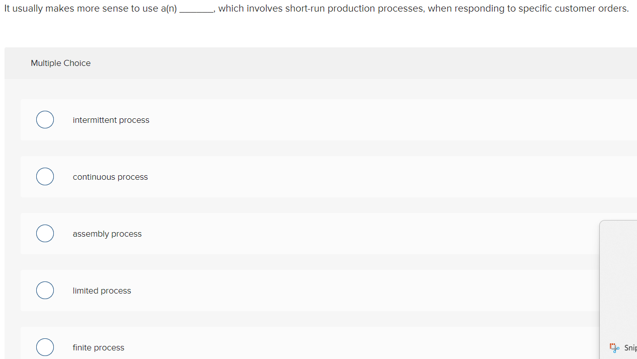  It usually makes more sense to use a(n) , which involves