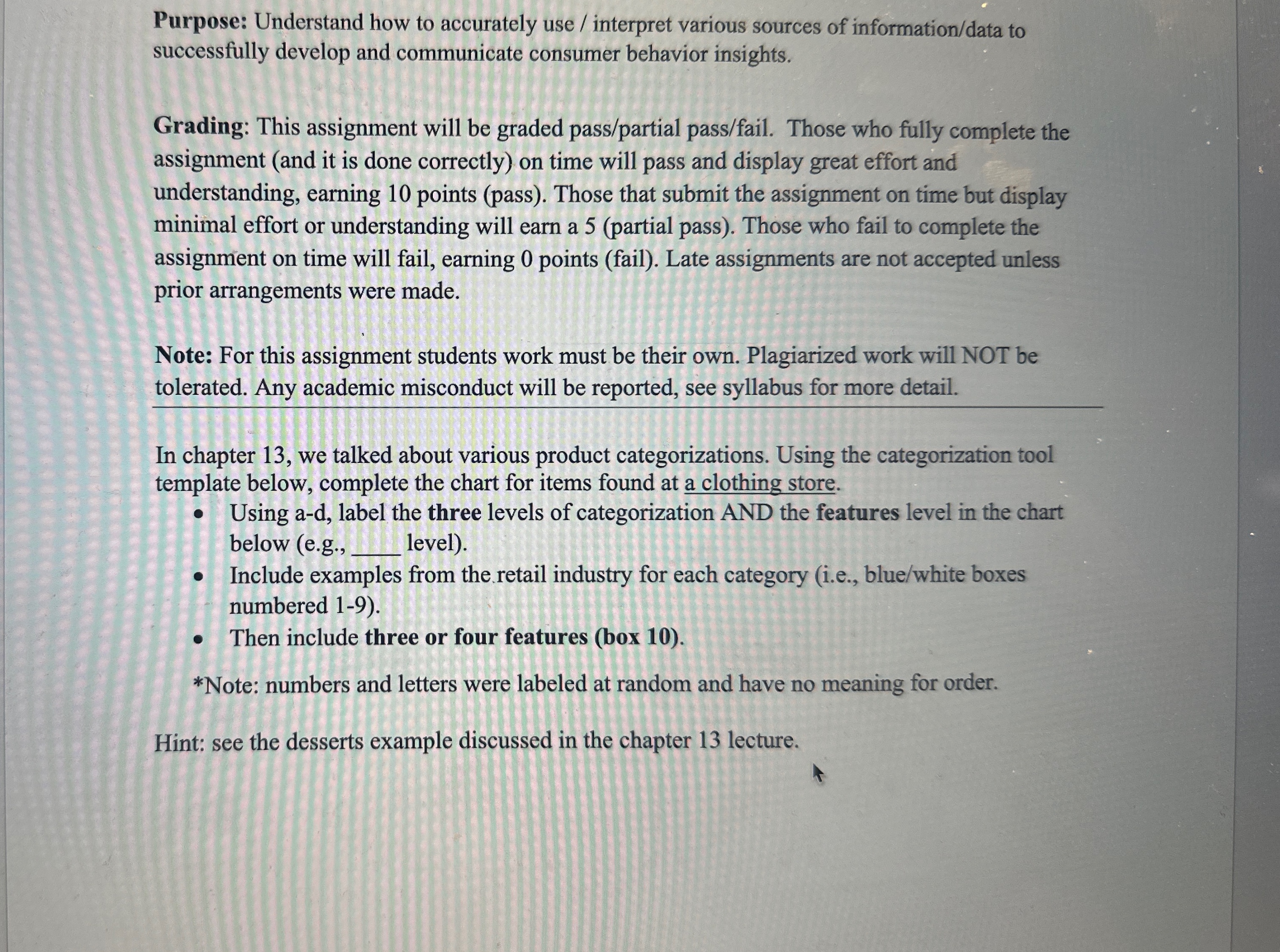  Purpose: Understand how to accurately use / interpret various sources of