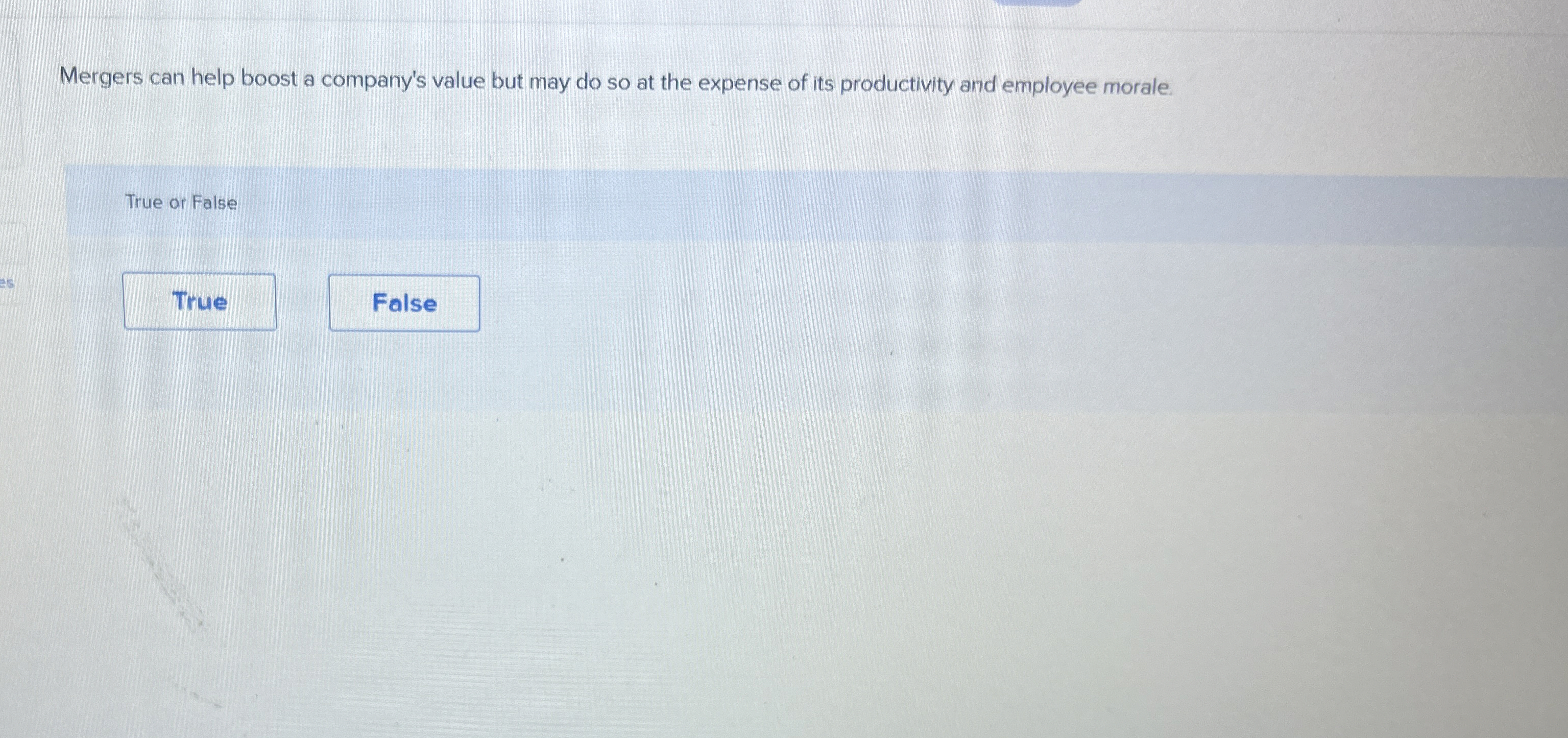  Mergers can help boost a company's value but may do so