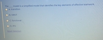  The q, model is a simplified model that identifies the key